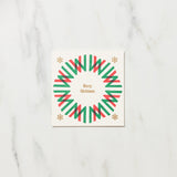 Letterpress Quarto - Bound Christmas Card / Letterpress Letters - bungu