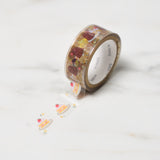 "Life" Series 15mm Clear Foil Masking Tape / SAIEN - bungu