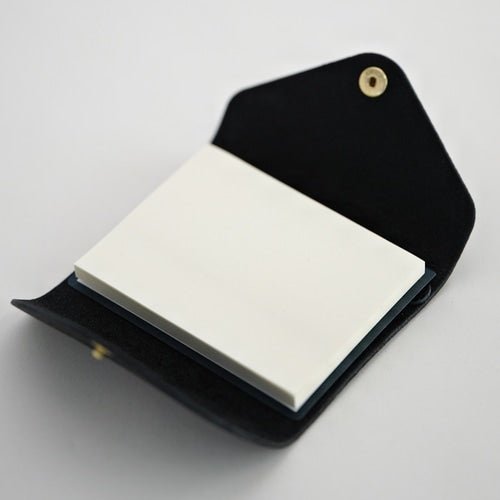 Life Sticky Note with Leather Cover and Stand / YAMAMA - bungu