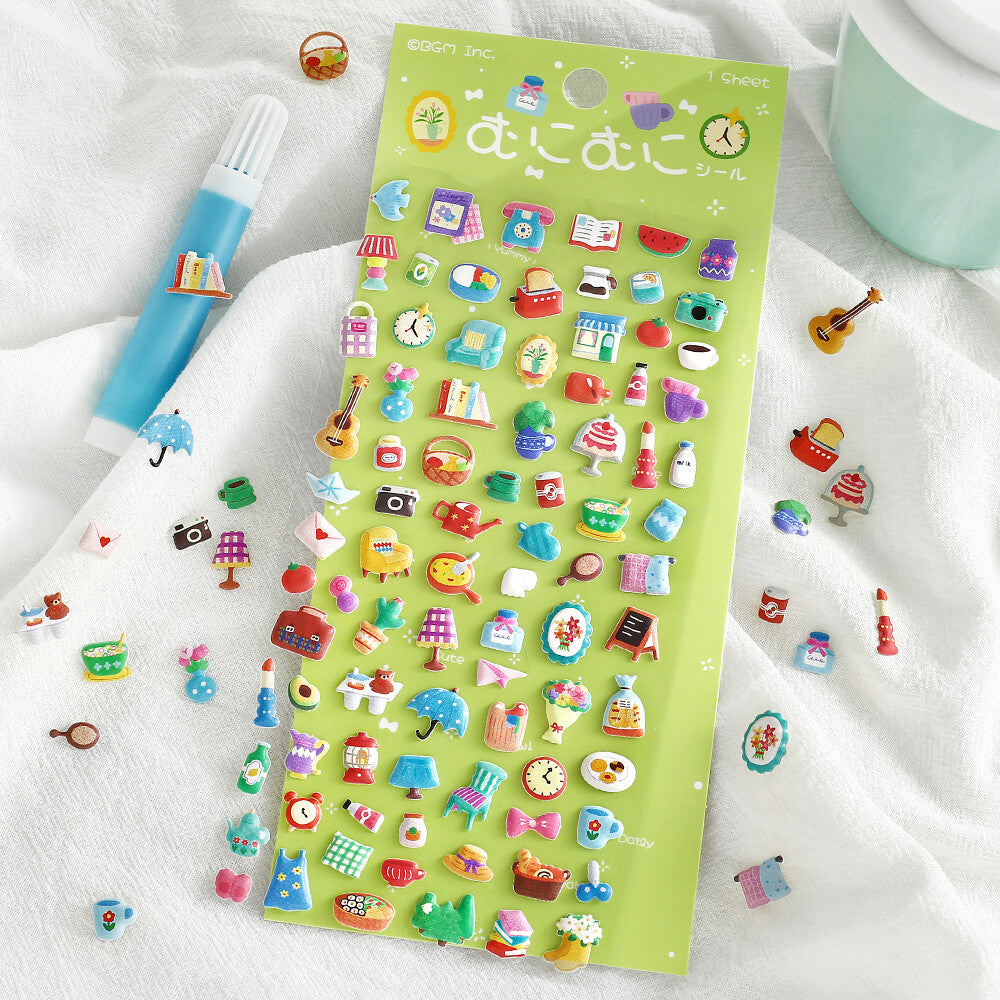 Munimuni 3D Sheet Sticker Vol.2 / BGM