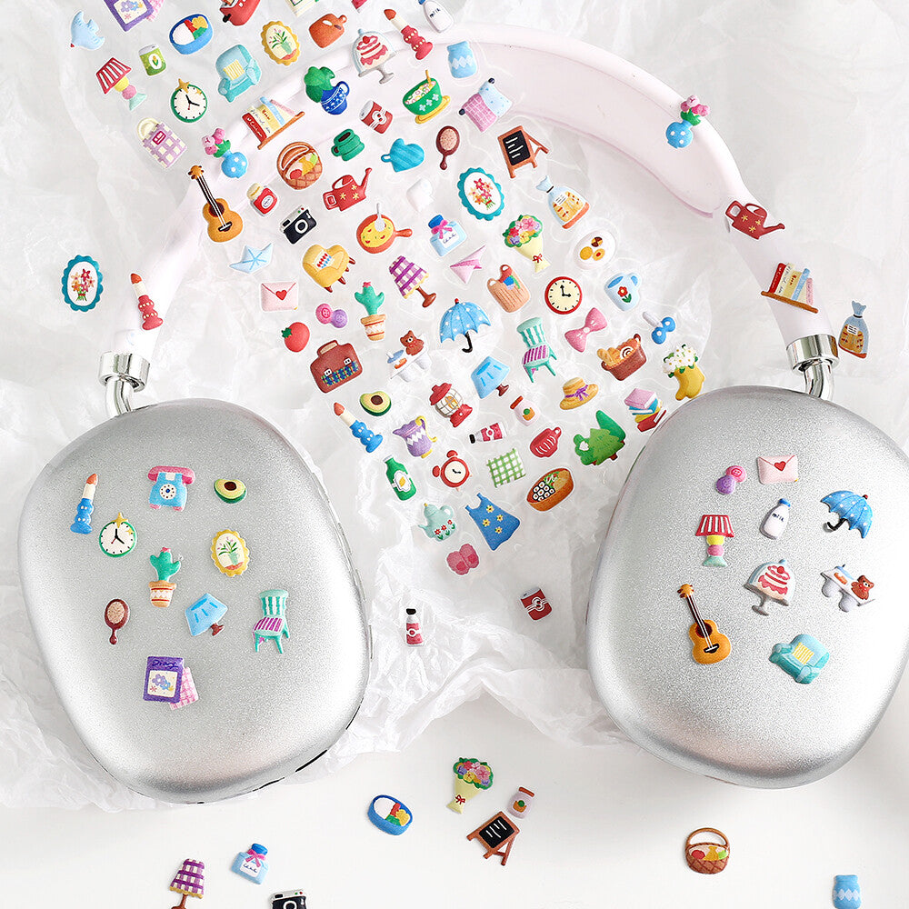 Munimuni 3D Sheet Sticker Vol.2 / BGM