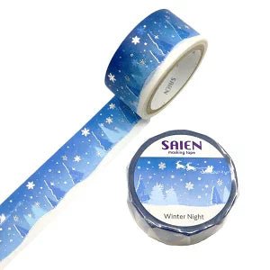 [Limited] 2025 Christmas Series Foil Masking Tape / SAIEN - bungu