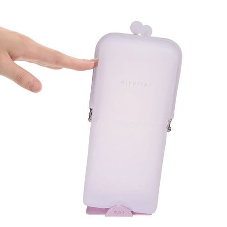 [Limited] Air Pita Non-Tipping Pen Case Sheer Edition / Kutsuwa - bungu