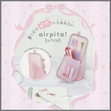 [Limited] Air Pita Non-Tipping Pen Case Sheer Edition / Kutsuwa - bungu