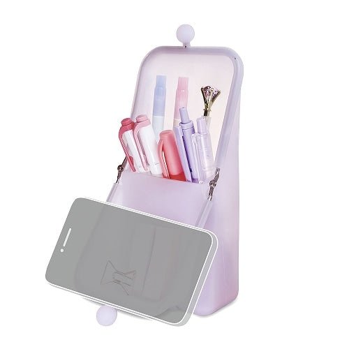[Limited] Air Pita Non-Tipping Pen Case Sheer Edition / Kutsuwa - bungu