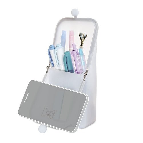 [Limited] Air Pita Non-Tipping Pen Case Sheer Edition / Kutsuwa - bungu