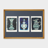 [Limited] Art Touch Kanae Kouno A3 Art Poster with Teak Frame / TOUCH & FLOW - bungu
