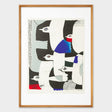 [Limited] Art Touch Kanae Kouno Art Poster with Teak Frame / TOUCH & FLOW - bungu
