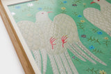 [Limited] Art Touch Kazuko Furuta A3 Art Poster with Teak Frame / TOUCH & FLOW - bungu
