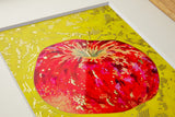 [Limited] Art Touch Yuko Kurihara A4 Art Poster with Teak Frame / TOUCH & FLOW - bungu