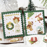 [Limited] BGM Foil Stamping Christmas 2025 Flake Stickers / Background Music - bungu