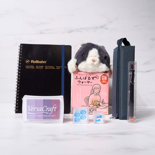 [Limited] Black Cat Stationery Set - bungu