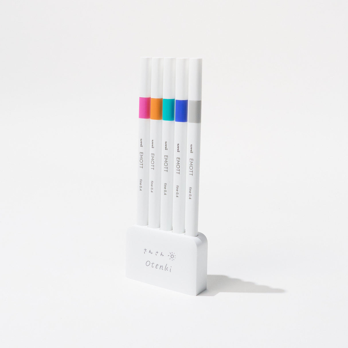 [Limited] Bungu Joshi Haku Festival Otenki EMOTT Markers 5 - Color Set / uni Mitsubishi Pencil - bungu