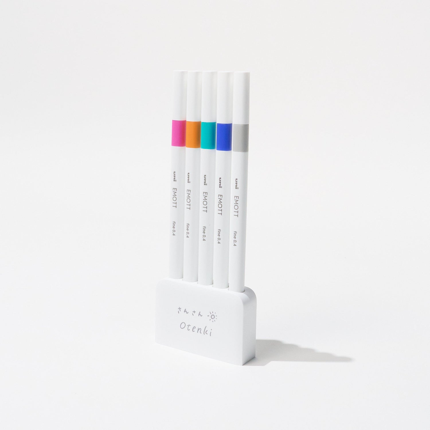 [Limited] Bungu Joshi Haku Festival Otenki EMOTT Markers 5 - Color Set / uni Mitsubishi Pencil - bungu