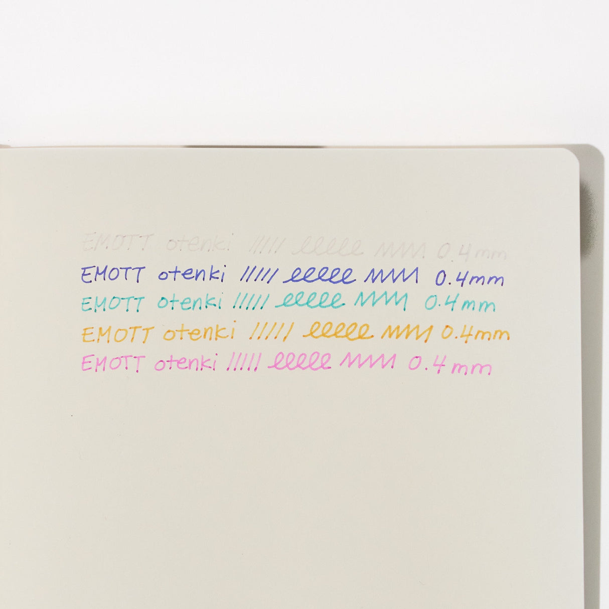 [Limited] Bungu Joshi Haku Festival Otenki EMOTT Markers 5 - Color Set / uni Mitsubishi Pencil - bungu