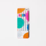 [Limited] Bungu Joshi Haku Festival Otenki EMOTT Markers 5 - Color Set / uni Mitsubishi Pencil - bungu
