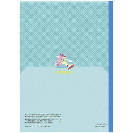 [Limited] Campus 50th Anniversary Flat Kimochii Notebook Semi B5 Size / KOKUYO - bungu