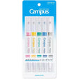 [Limited] Campus Fine Writing Marking Pen Set / Kokuyo - bungu