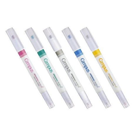 [Limited] Campus Fine Writing Marking Pen Set / Kokuyo - bungu