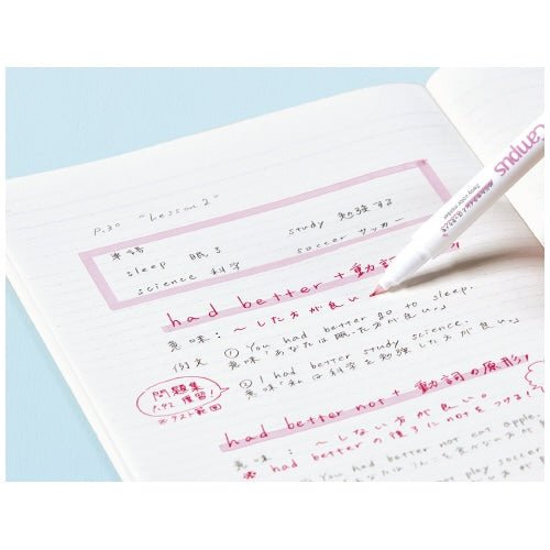 [Limited] Campus Fine Writing Marking Pen Set / Kokuyo - bungu