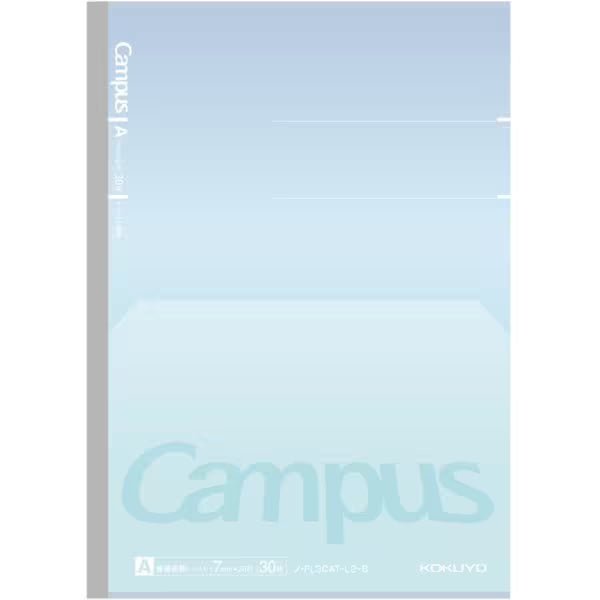 [Limited] Campus Flat Notebook Positive & Relax / KOKUYO - bungu