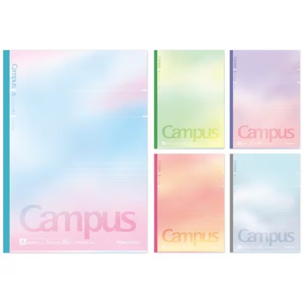 [Limited] Campus Notebook Positive & Relax Semi - B5 Dot Ruled / KOKUYO - bungu