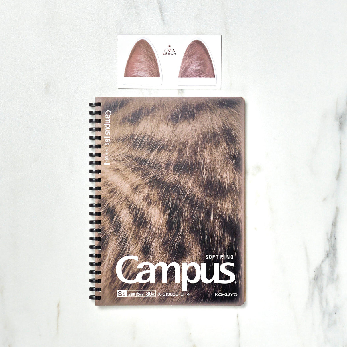 [Limited] Campus Paw Soft Ring Notebook / KOKUYO - bungu