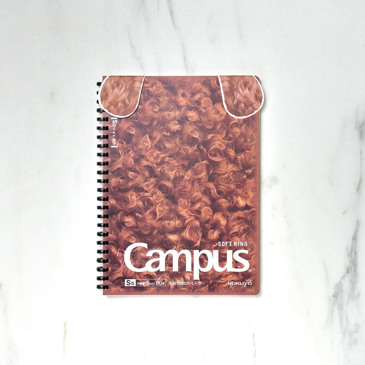 [Limited] Campus Paw Soft Ring Notebook / KOKUYO - bungu