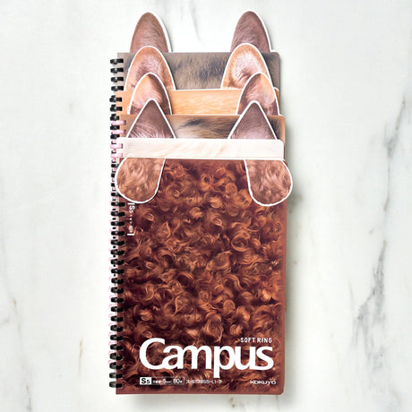 [Limited] Campus Paw Soft Ring Notebook / KOKUYO - bungu