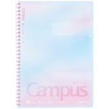 [Limited] Campus Soft Ring Positive & Relax Notebook / KOKUYO - bungu