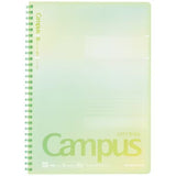 [Limited] Campus Soft Ring Positive & Relax Notebook / KOKUYO - bungu