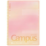 [Limited] Campus Soft Ring Positive & Relax Notebook / KOKUYO - bungu