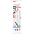 [Limited] Clickart Animal Colors 3 Pen Set / Zebra - bungu