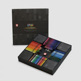 [Limited] Coupy Pencil FY100A 100 Colors Black Package Edition / SAKURA - bungu