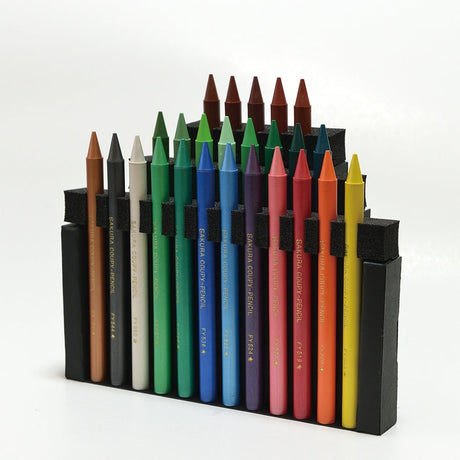 [Limited] Coupy Pencil FY100A 100 Colors Black Package Edition / SAKURA - bungu