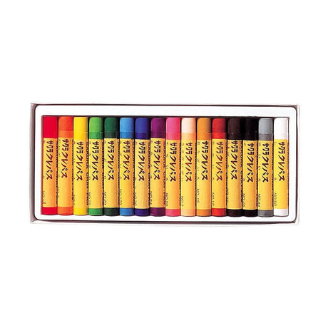 [Limited] Cray - Pas Wide 16 Colors Anniversary Oil Pastel Set / SAKURA - bungu