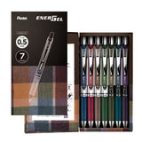 [Limited] Energel Gel Ink Ballpoint Pen 7 - Color Set / Pentel - bungu