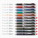 [Limited] Energel Gel Ink Ballpoint Pen 7 - Color Set / Pentel - bungu