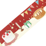 [Limited] Foil Masking Tape 2025 Christmas 20mm / BGM - bungu