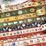 [Limited] Foil Masking Tape 2025 Christmas / BGM - bungu