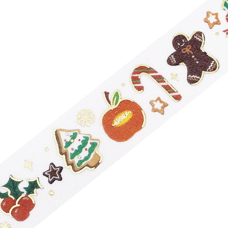 [Limited] Foil Masking Tape 2025 Christmas / BGM - bungu