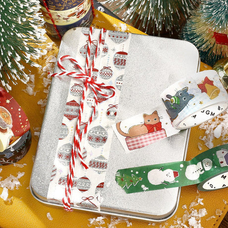 [Limited] Foil Masking Tape 2025 Christmas / BGM - bungu