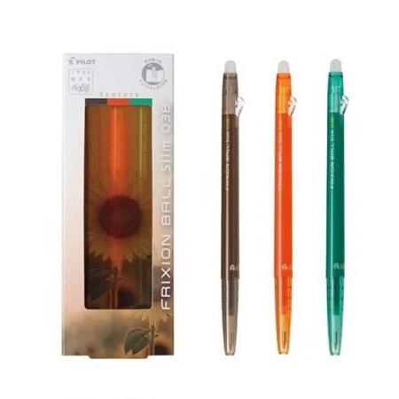 [Limited] Frixion Ball Slim Erasable Ballpoint Pen Summer 3 Color Set / Pilot - bungu