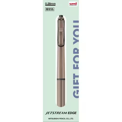 [Limited] Jetstream Edge Ballpoint Pen With Gift Box / uni Mitsubishi Pencil - bungu