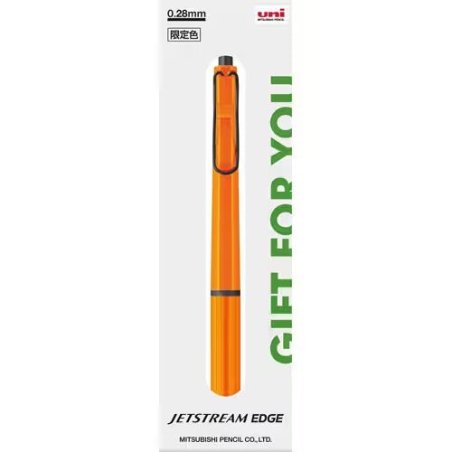 [Limited] Jetstream Edge Ballpoint Pen With Gift Box / uni Mitsubishi Pencil - bungu