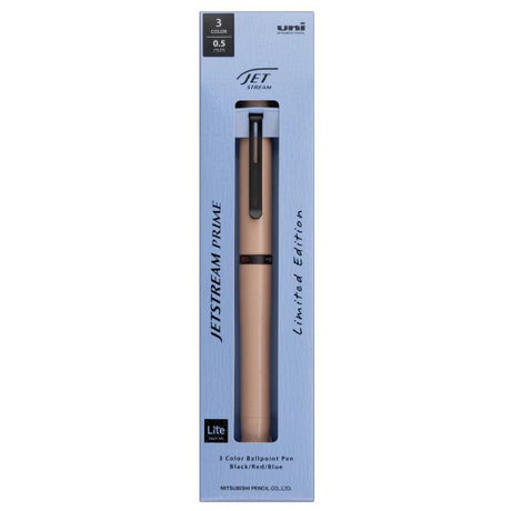 [Limited] Jetstream Prime Lite Touch Ink 3 - Color Ballpoint Pen / uni Mitsubishi Pencil - bungu