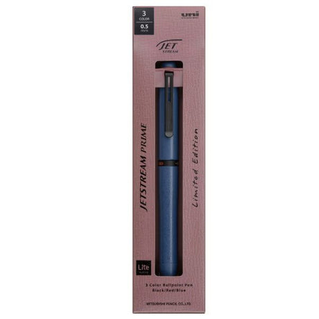 [Limited] Jetstream Prime Lite Touch Ink 3 - Color Ballpoint Pen / uni Mitsubishi Pencil - bungu
