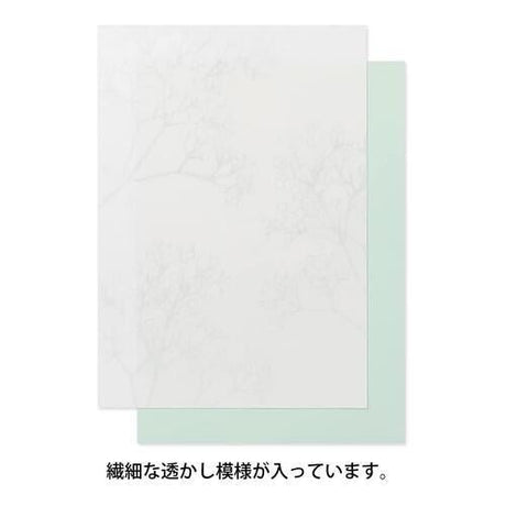 [Limited] Letter Paper A5 Watermark Echizen Washi / MIDORI - bungu