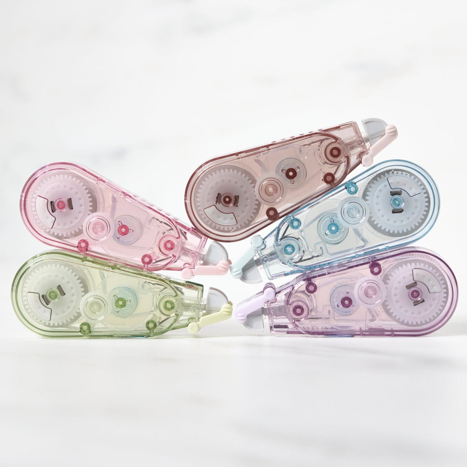 [Limited] MONO AIR 5 Correction Tape Pastel Glass Color / Tombow - bungu