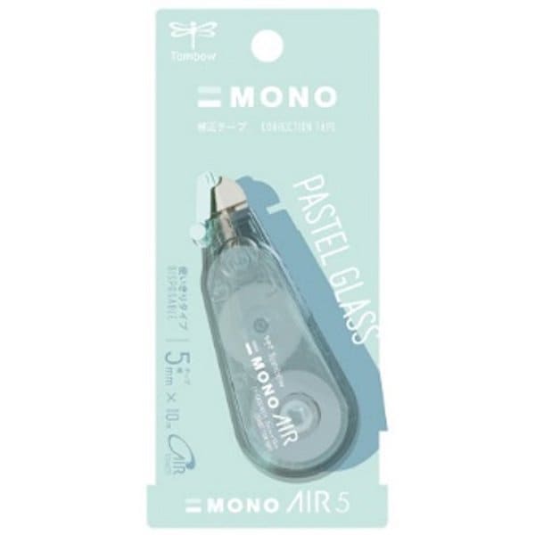 [Limited] MONO AIR 5 Correction Tape Pastel Glass Color / Tombow - bungu